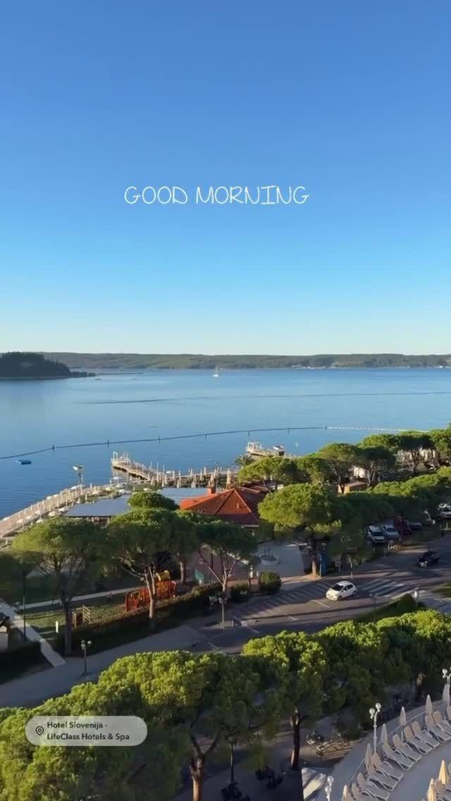 Utsikt over kysten i Portorož